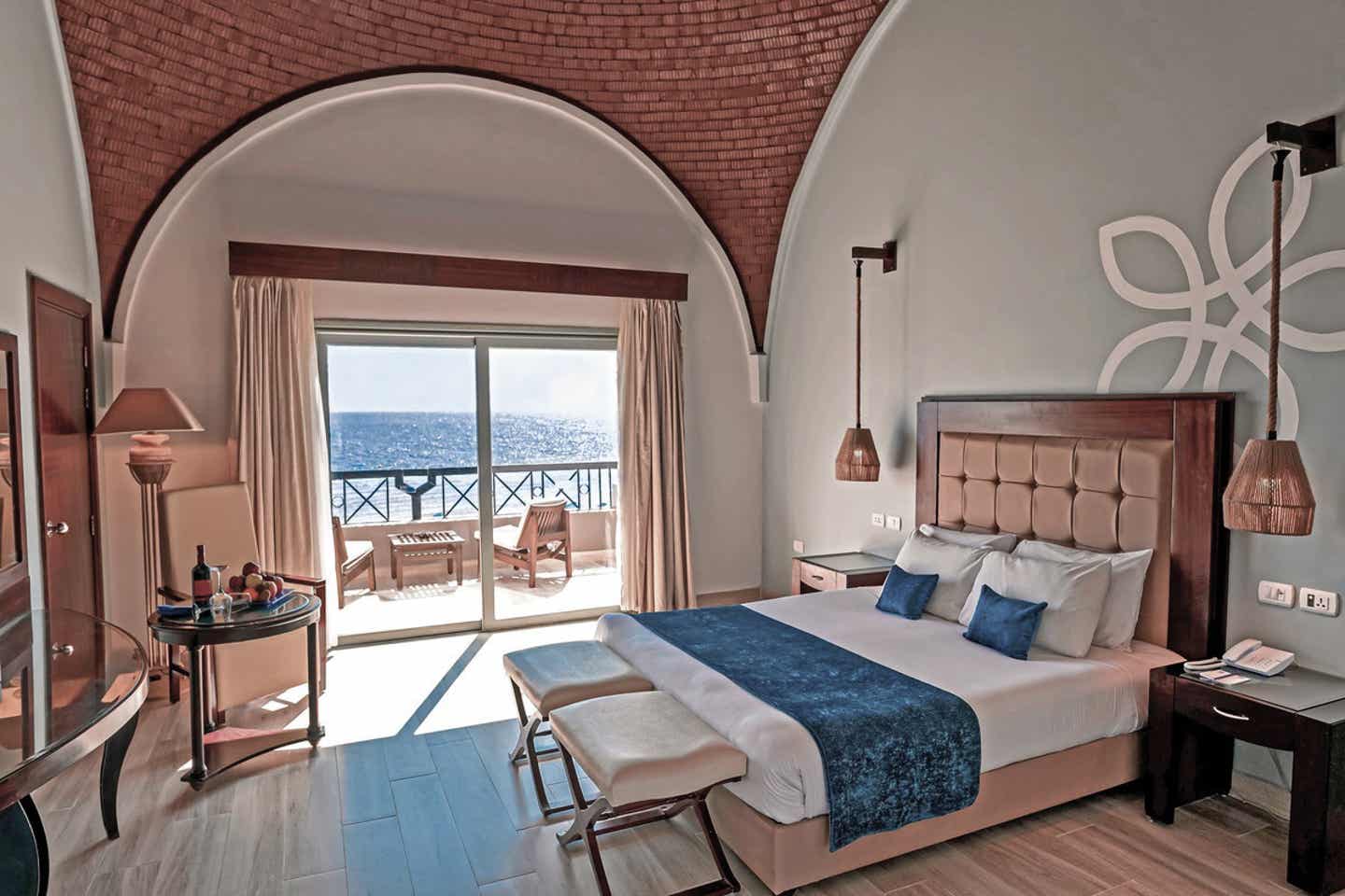 Blick ins Zimmer des Sentido Akassia Beach