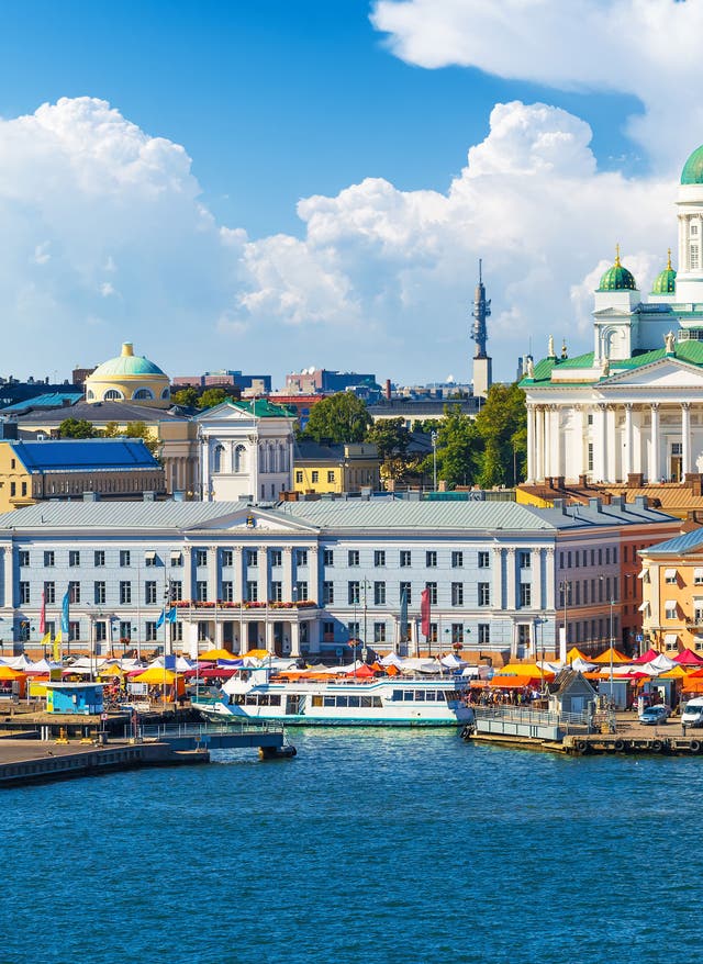 Hotel in Finnland buchen Blick auf Helsinki, Finnland