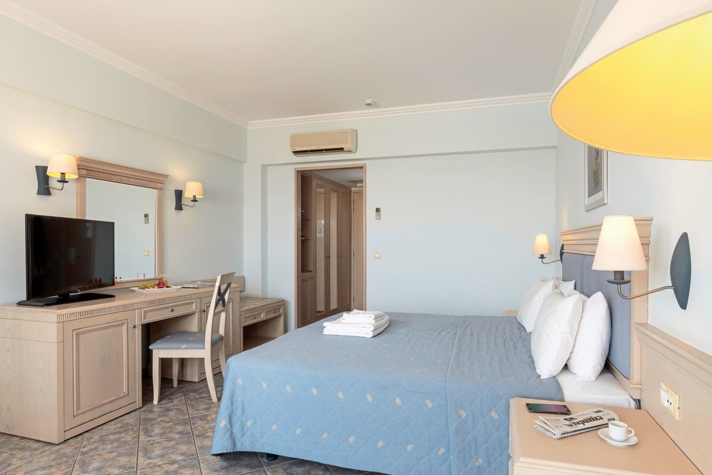 Wohnbeispiel Doppelzimmer Meeresfront