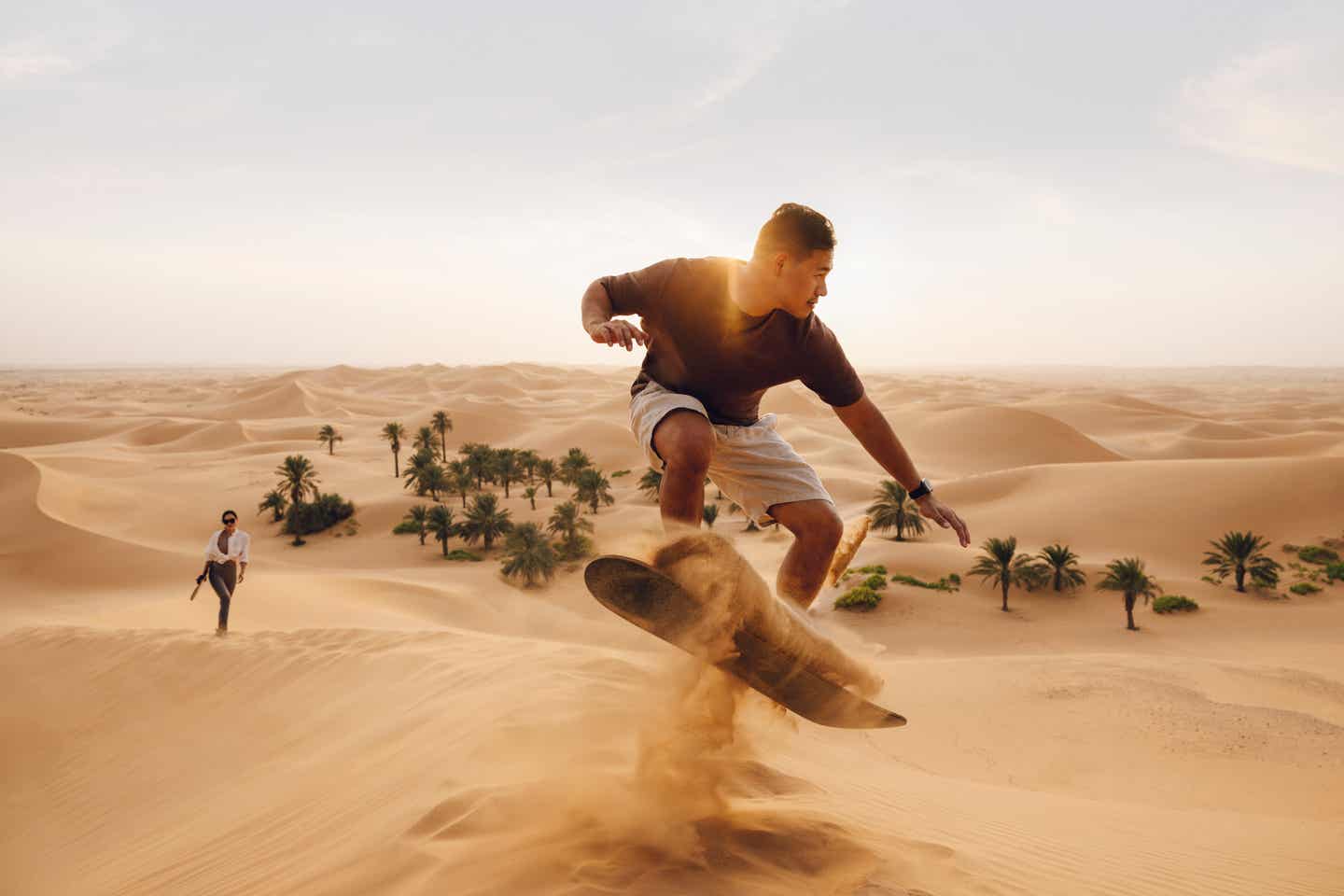 Abu Dhabi Tipp: Sandboarden