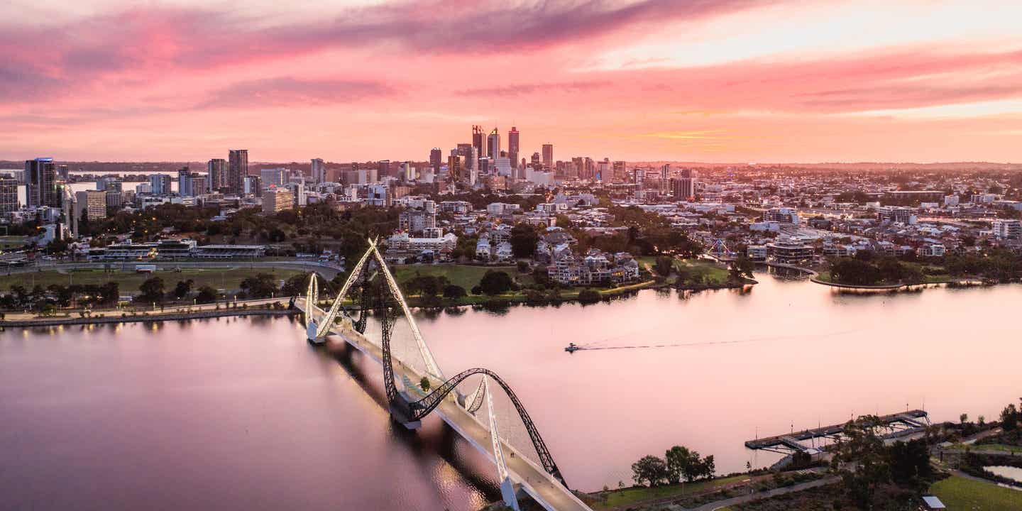 Matagraup Bridge Perth - entdecke Westaustralien