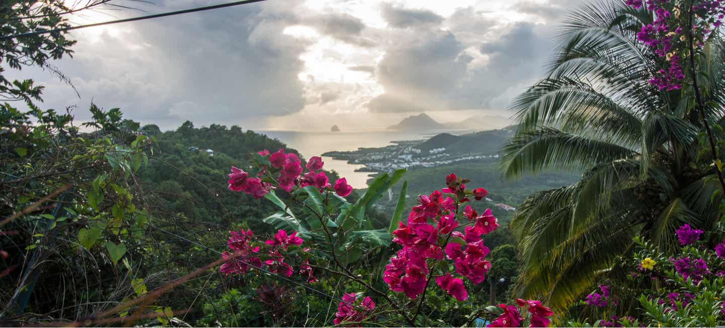 Urlaub auf Martinique – Blick vom Morne Larcher