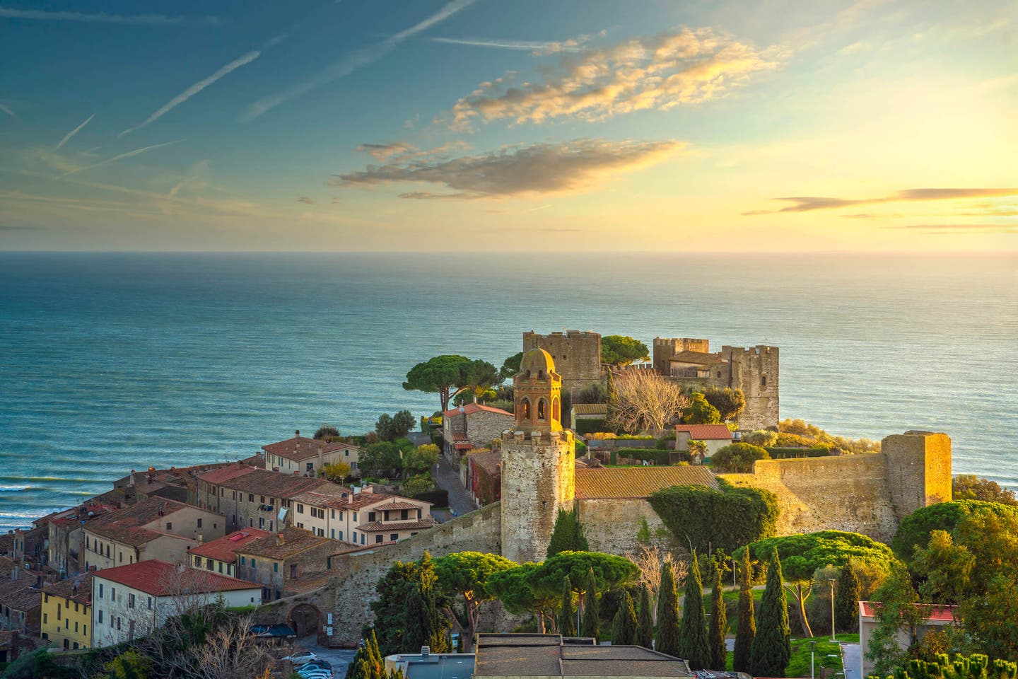 In der Toskana: Castiglione am Meer