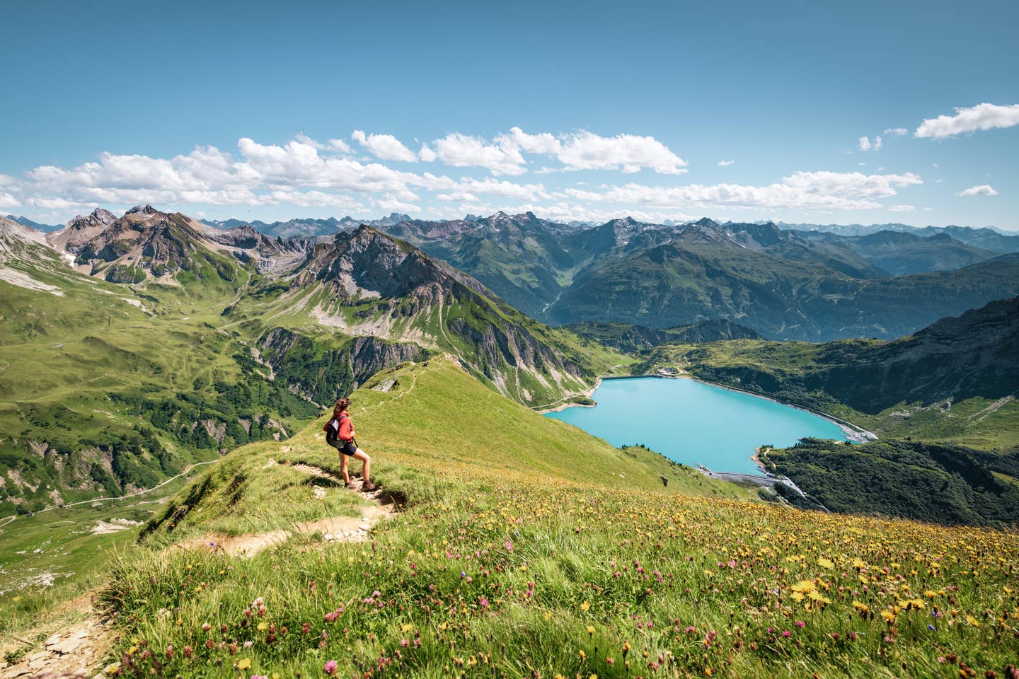 Wanderurlaub Österreich - traumhaftes Landschaftspanorama in den Alpen