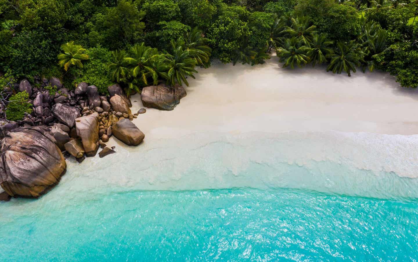 Anse Lazio: der Spot für Ihre Strandhochzeit auf Praslin