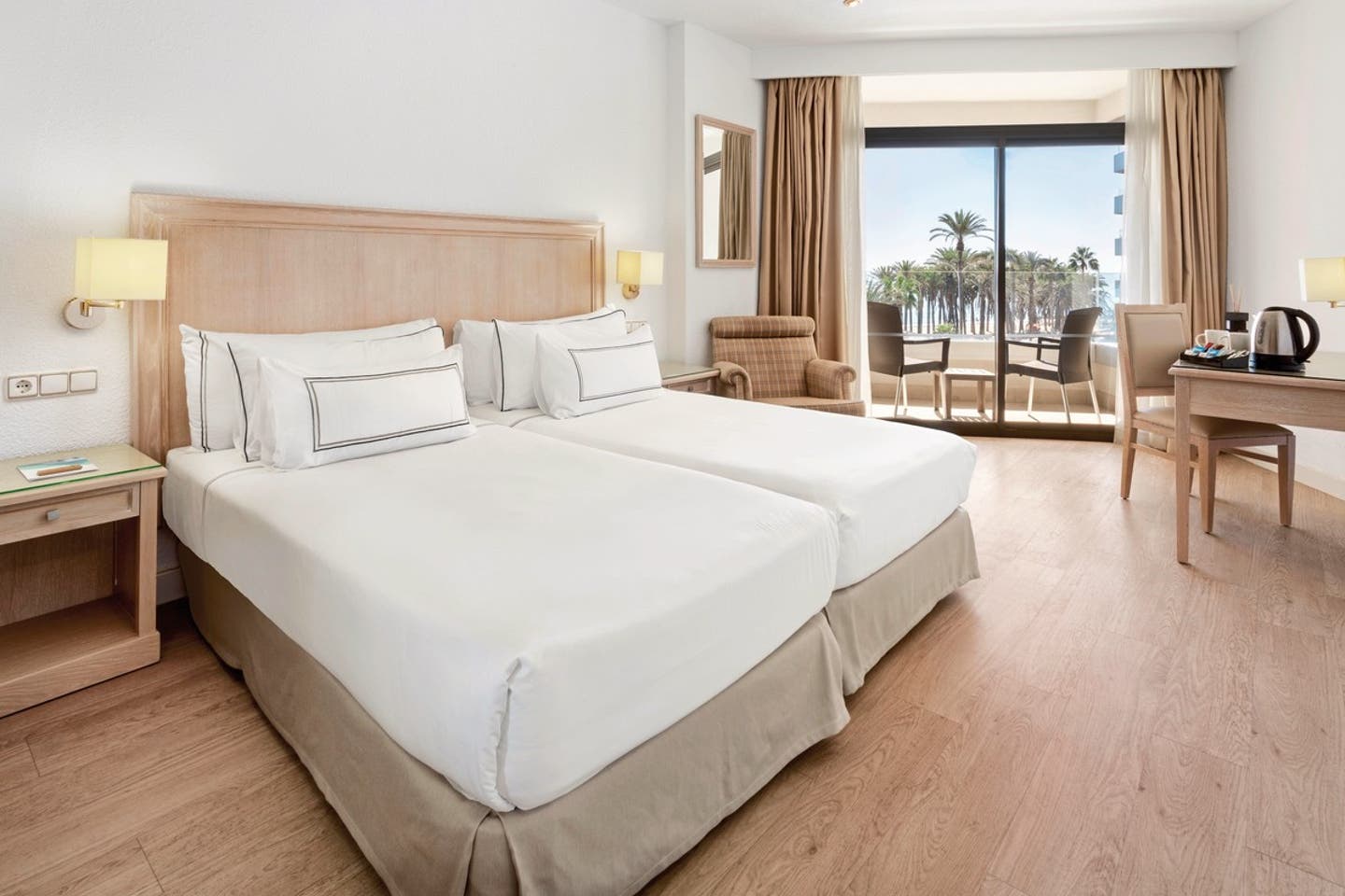 Wohnbeispiel Doppelzimmer Meerblick Melia