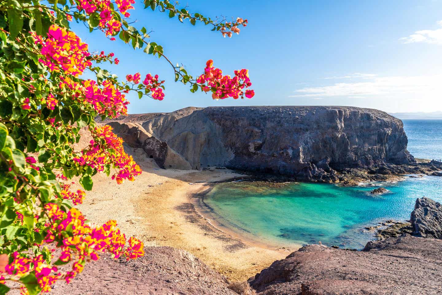 Der Strand von Lanzarote