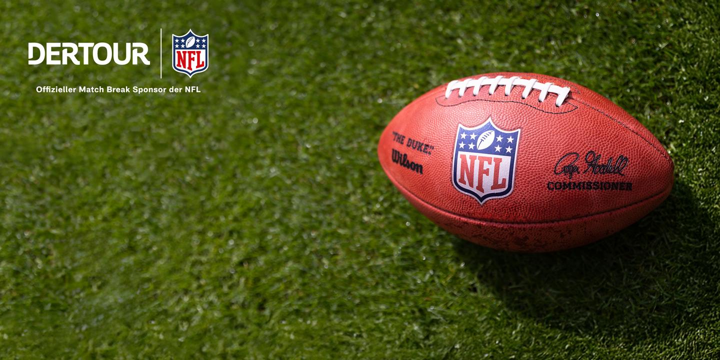 NFL Duke im Anschnitt auf Rasen