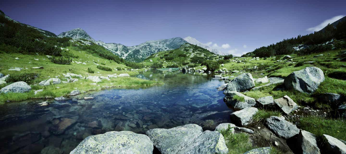 Bulgarien Urlaub mit DERTOUR. Klarer Bergbach im bulgarischen Pirin-Gebirge