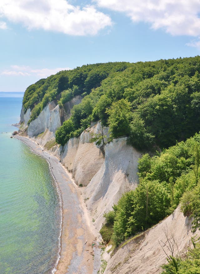 Deutschland Urlaub Spektakuläres Ziel im Urlaub in Deutschland: die Kreidefelsen auf Rügen
