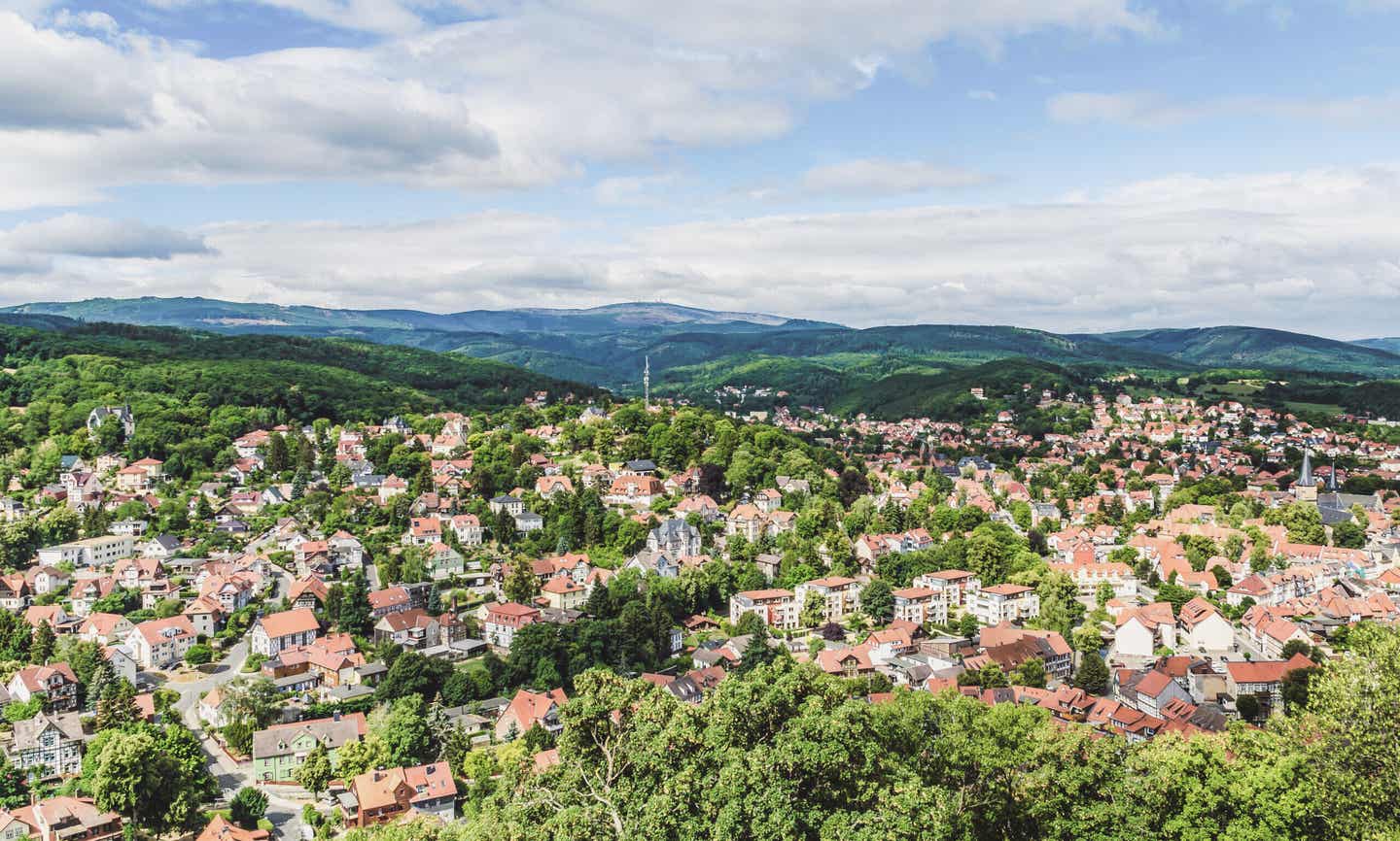 Wernigerode Vogelperspektive