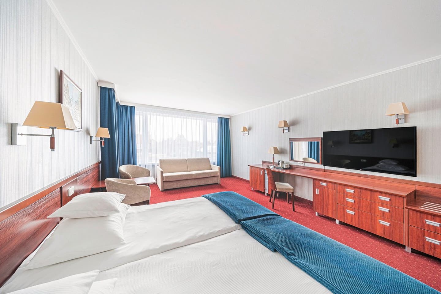 Wohnbeispiel Doppelzimmer Lux Gebäude Lidia Spa