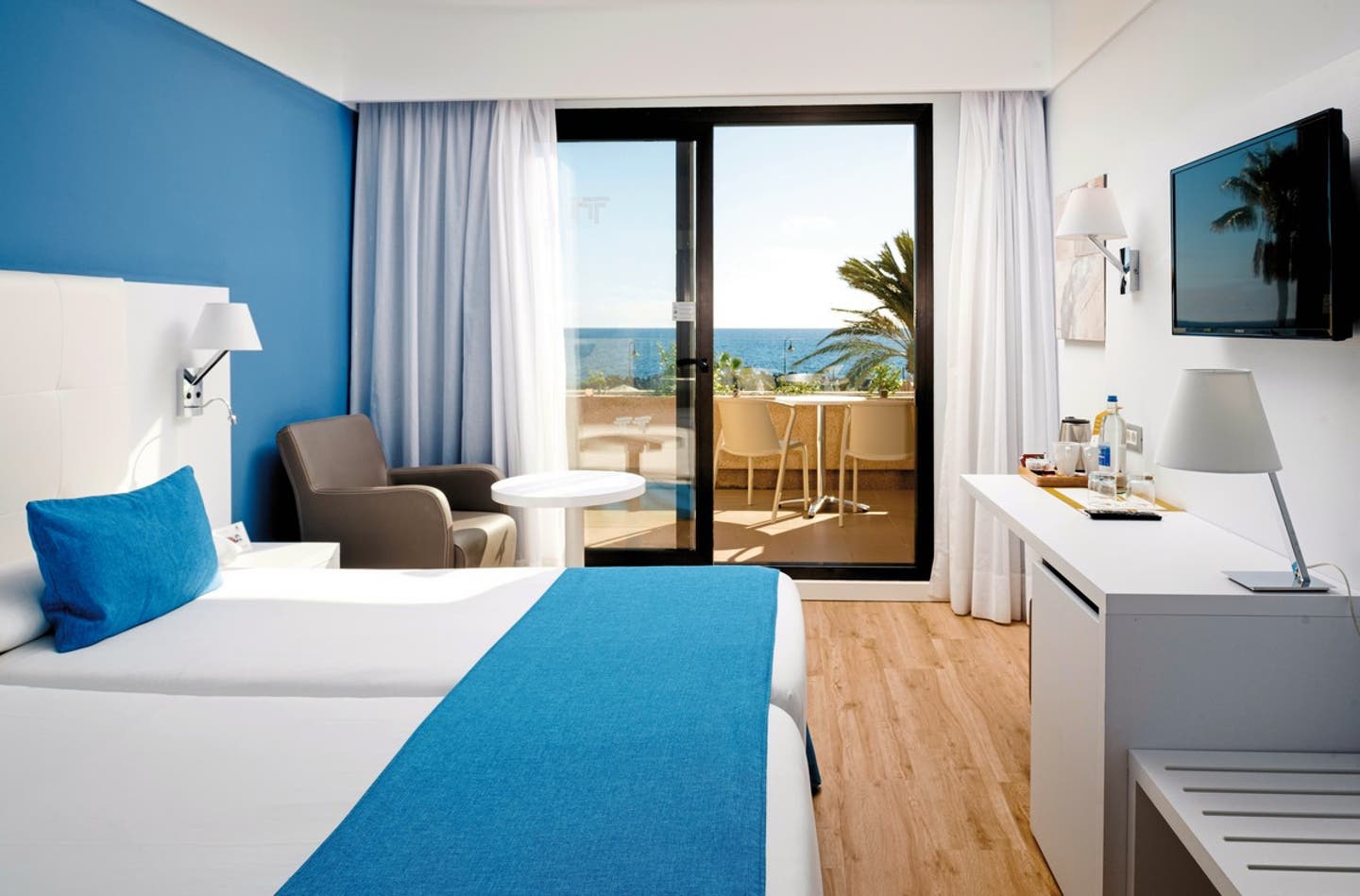 Wohnbeispiel Doppelzimmer Meerblick 1.-3. Etage