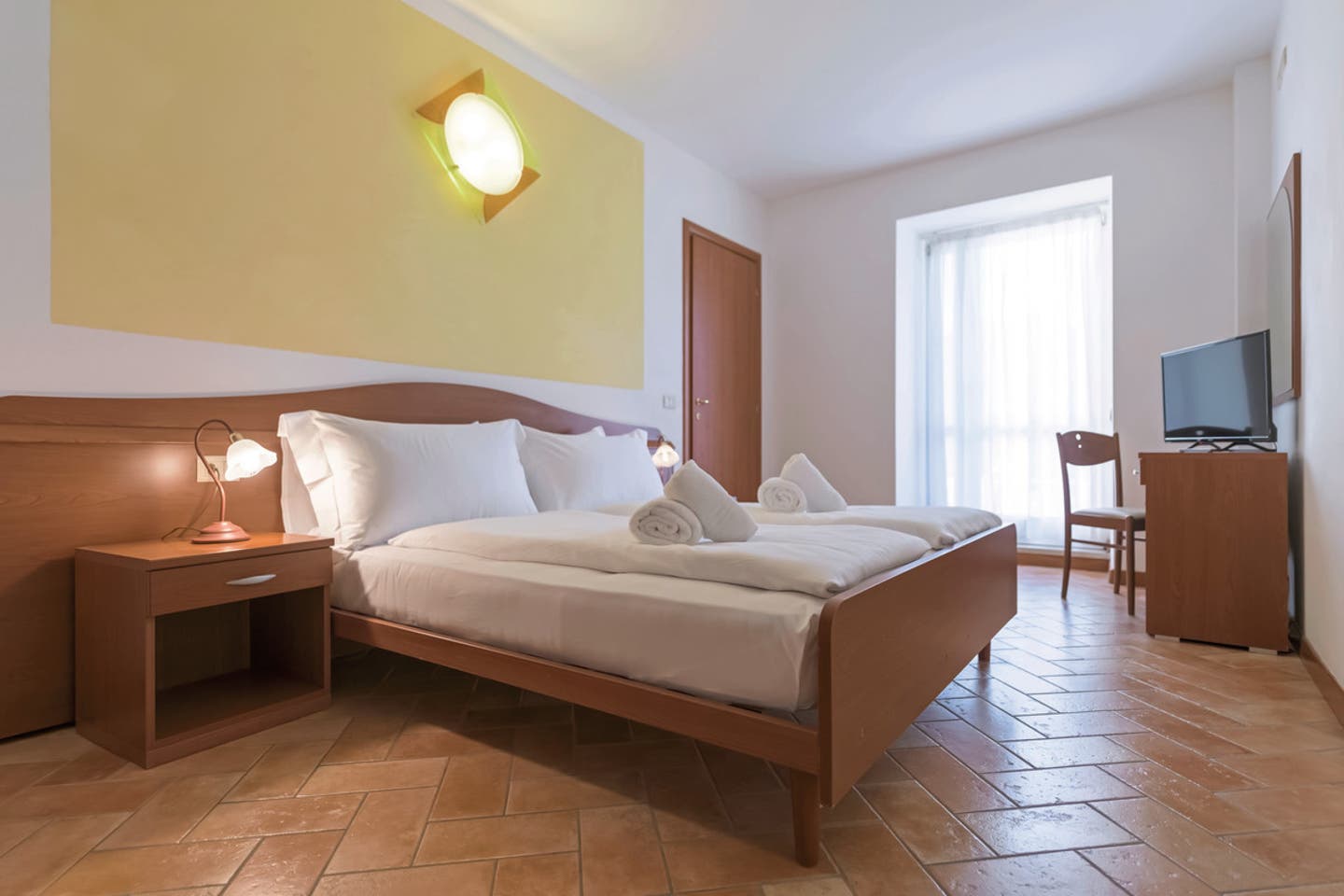 Wohnbeispiel Doppelzimmer mit Balkon