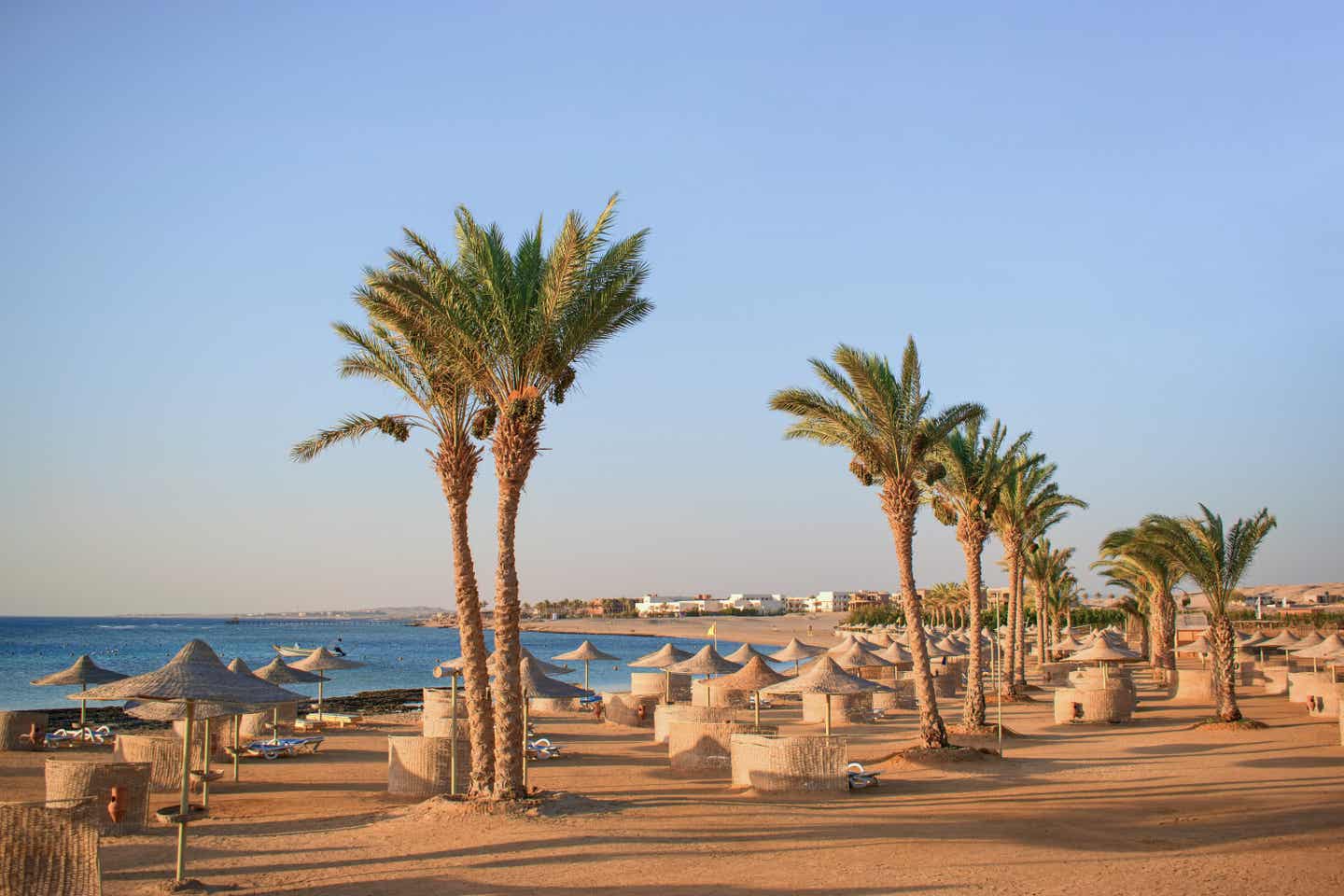 Urlaub in Ägypten – Strand von Hurghada