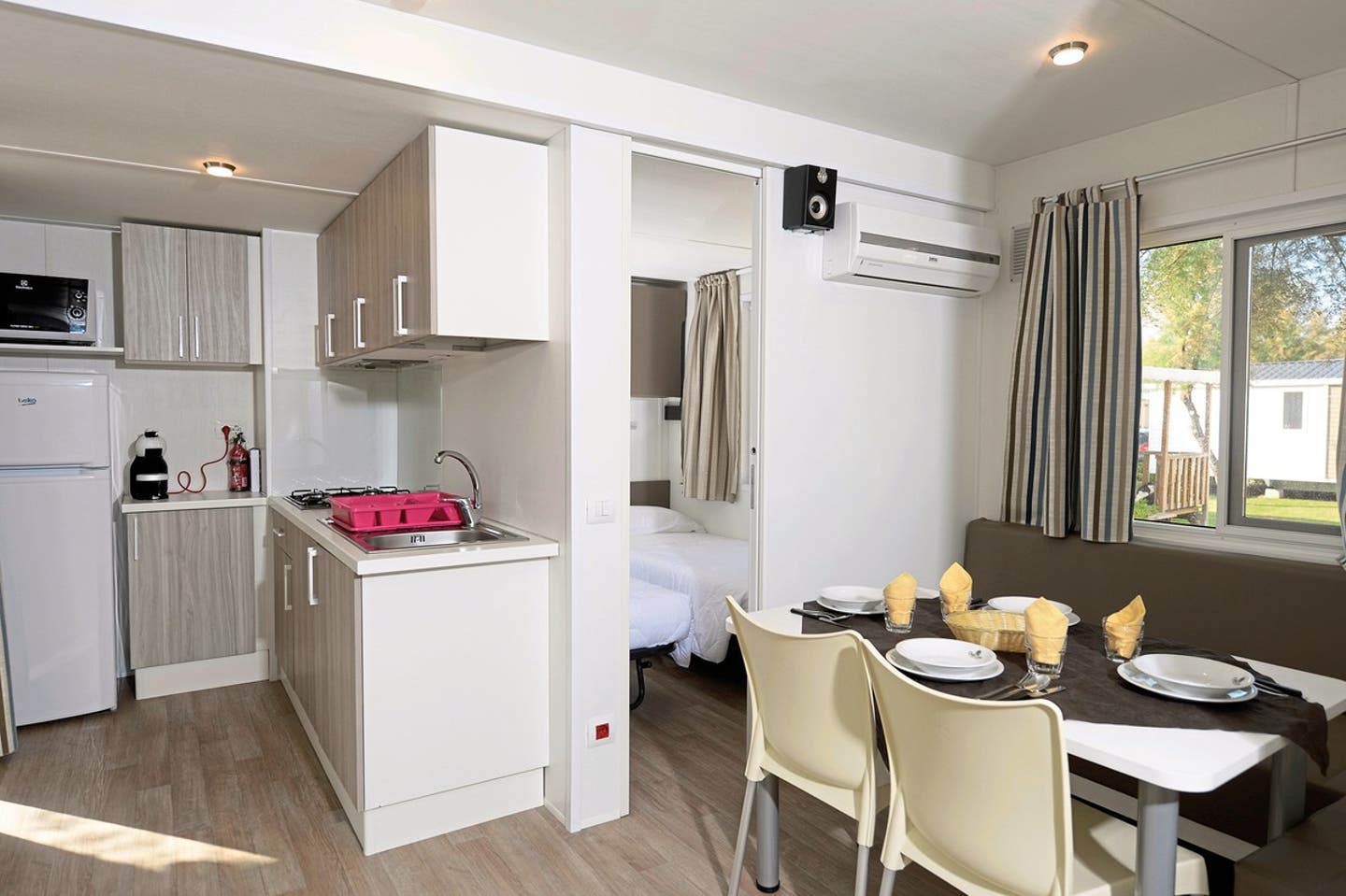 Wohnbeispiel Mobilheim Lodge Superior