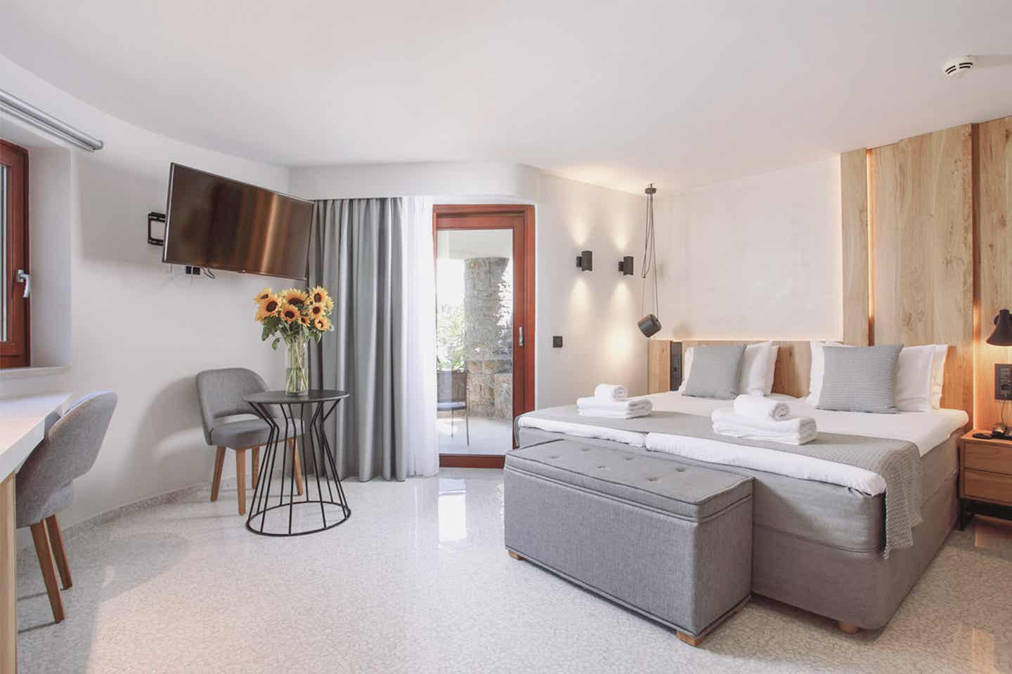 Kreta Hotel Ikaros Beach Luxury Resort & Spa: großes Zimmer