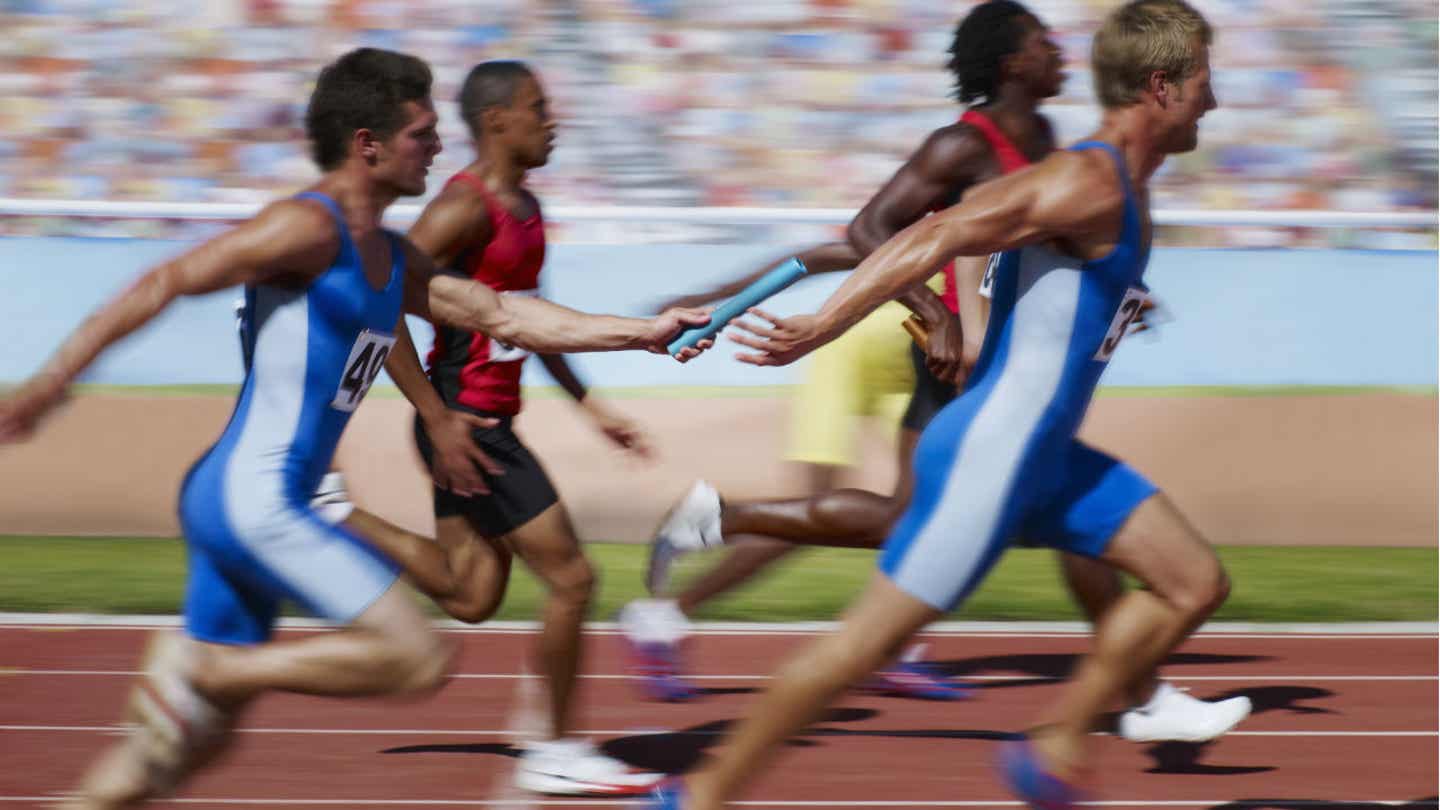 Staffelrennen als olympische Sportart