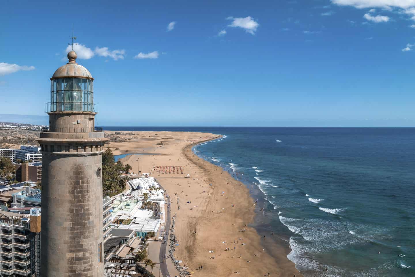 Gran Canaria Strände: Lighthouse in Maspalomas