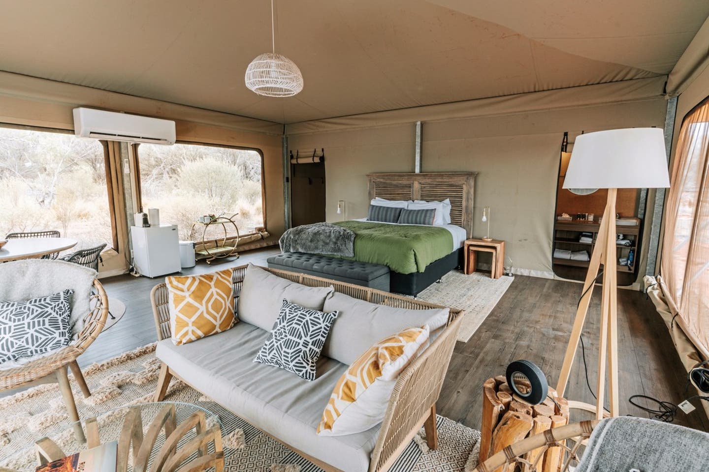 Wohnbeispiel Glamping Tent