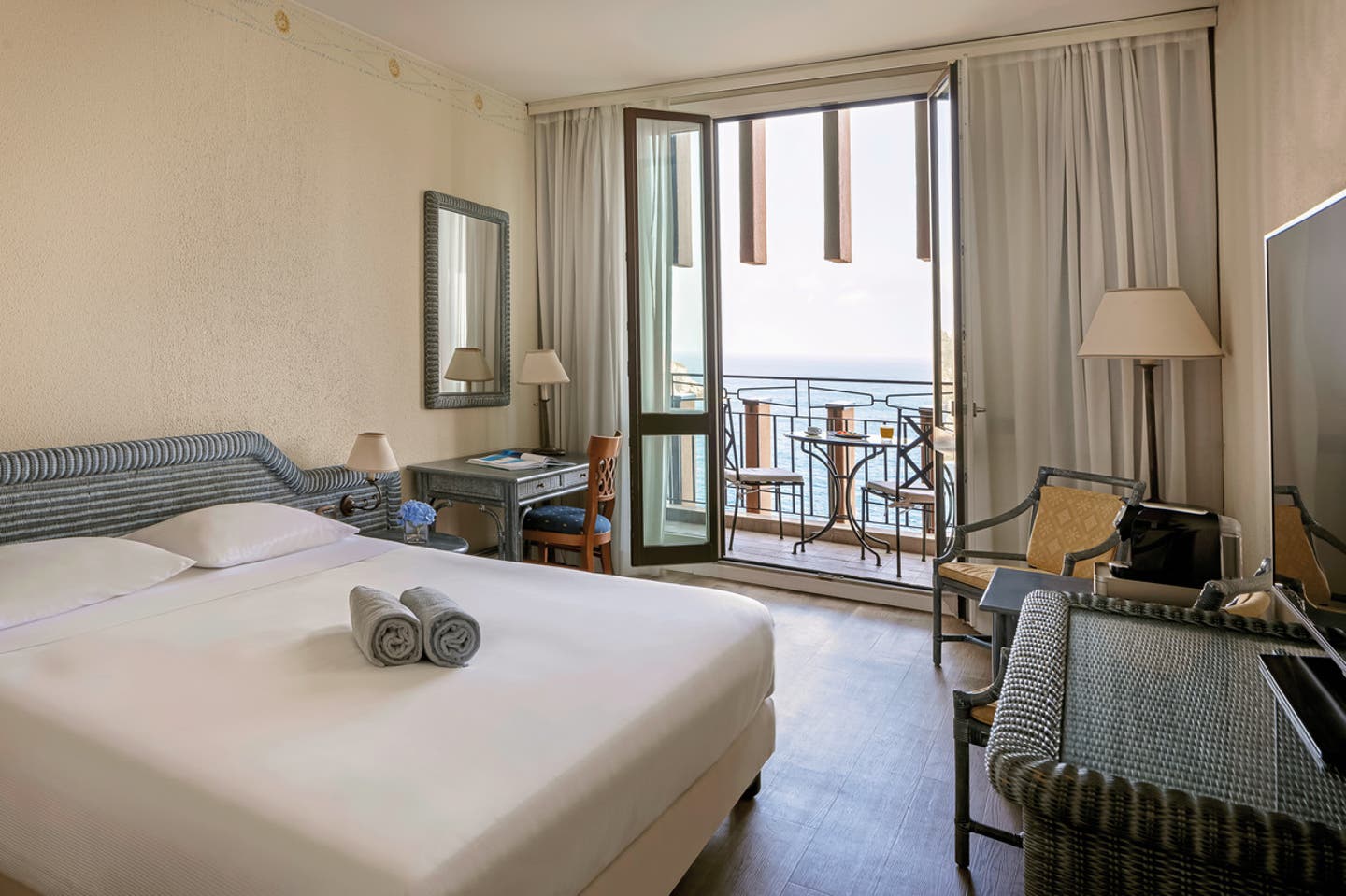 Wohnbeispiel Doppelzimmer Deluxe Meerblick