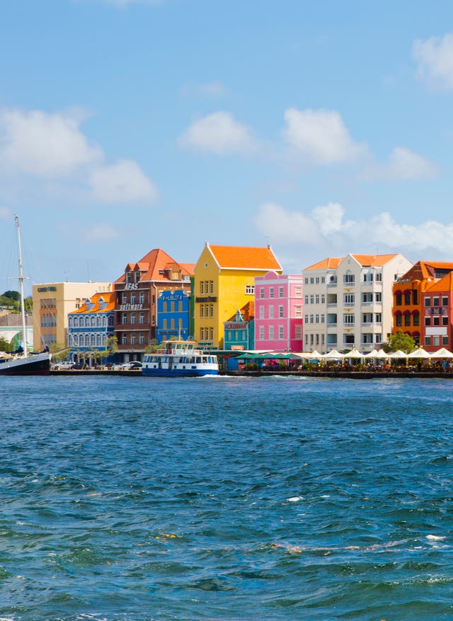 Curacaos Sehenswürdigkeiten Bunte Häuser auf Curacao