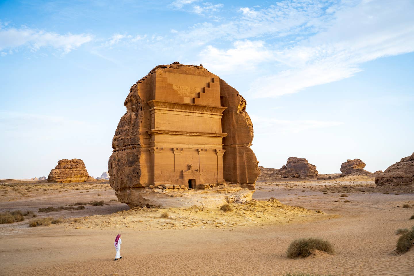 Rundreisen Saudi-Arabien: das historische Grab von Lihyan im Nordwesten Saudi-Arabiens