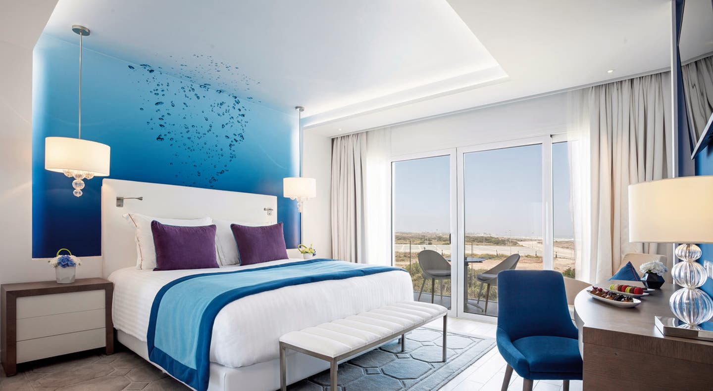 Wohnbeispiel Doppelzimmer Deluxe seitl. Meerblick