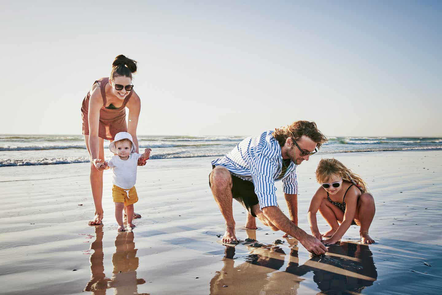 Familien Strandurlaub in Ägypten