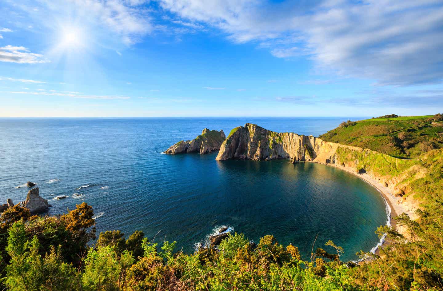 Asturien: Strände von Spanien