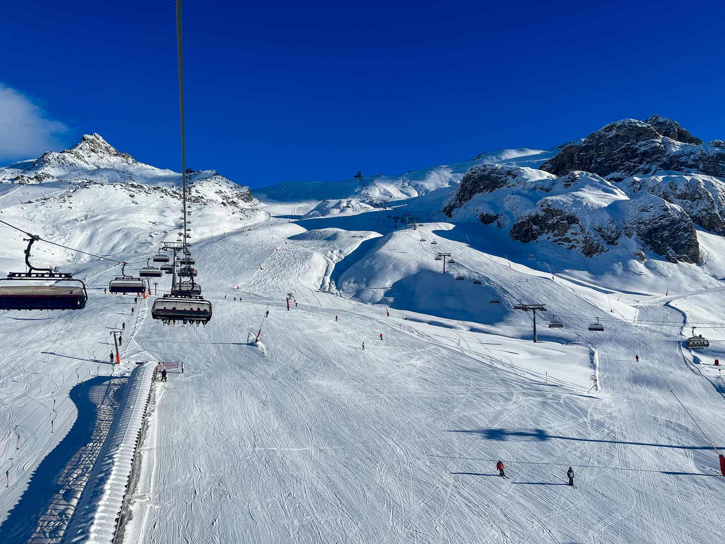 Ski-Piste in Ischgl