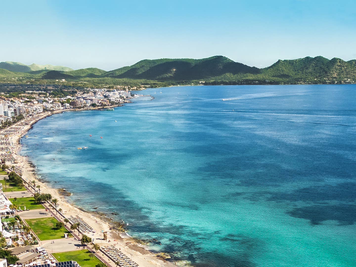 Ein Strand bei Cala Millor