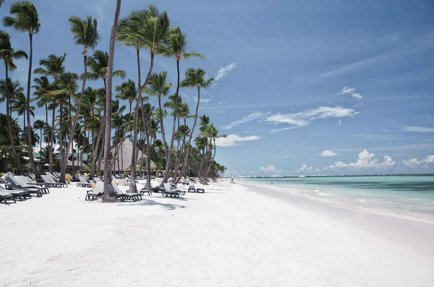 Punta Cana Bavaro Strand in der Dominikanischen Republik, Karibik