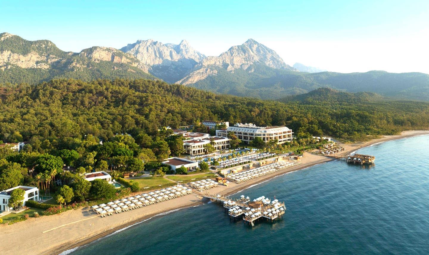 Blick über das Sherwood Exclusive Kemer