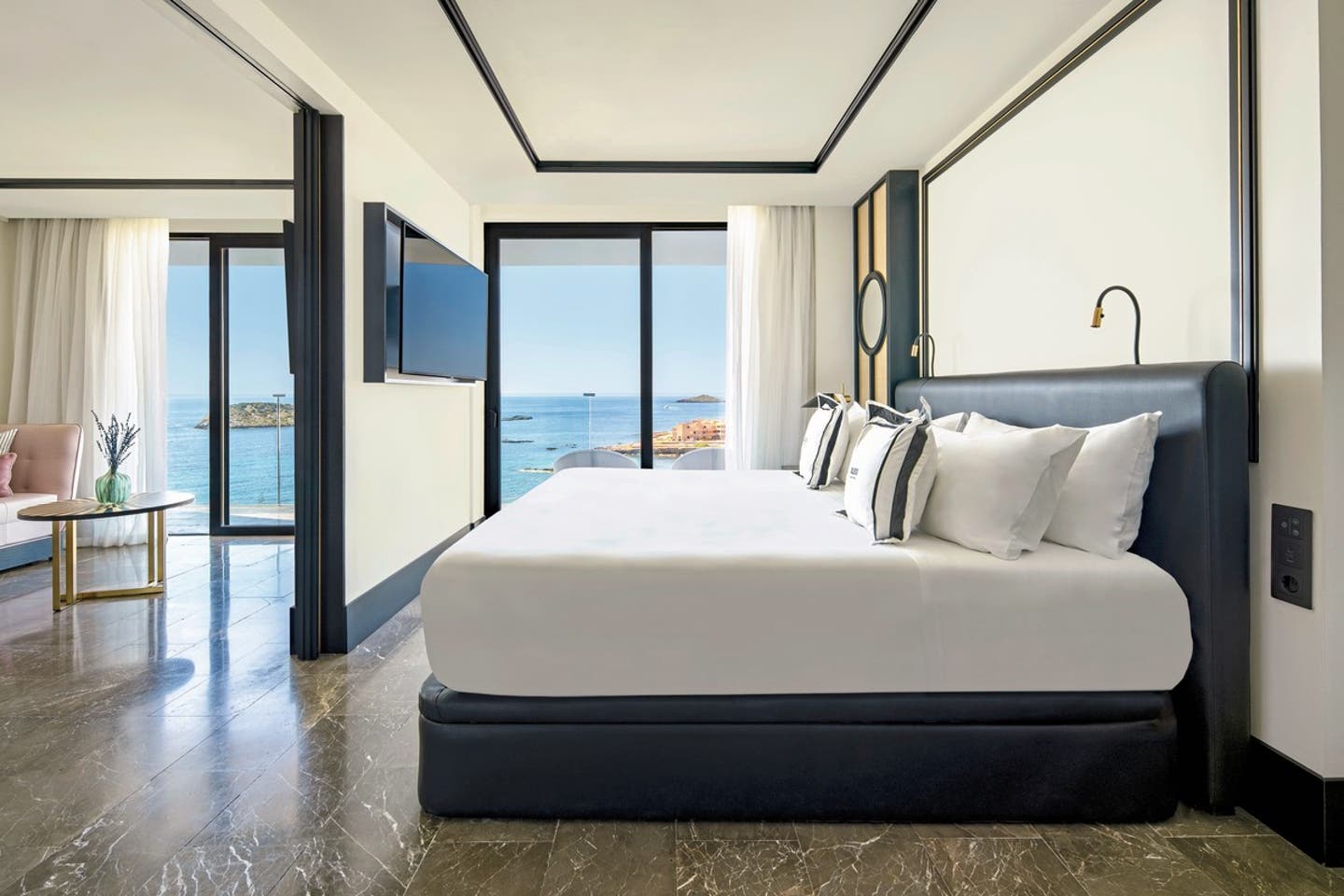 Wohnbeispiel Doppelzimme Deluxe Meerblick