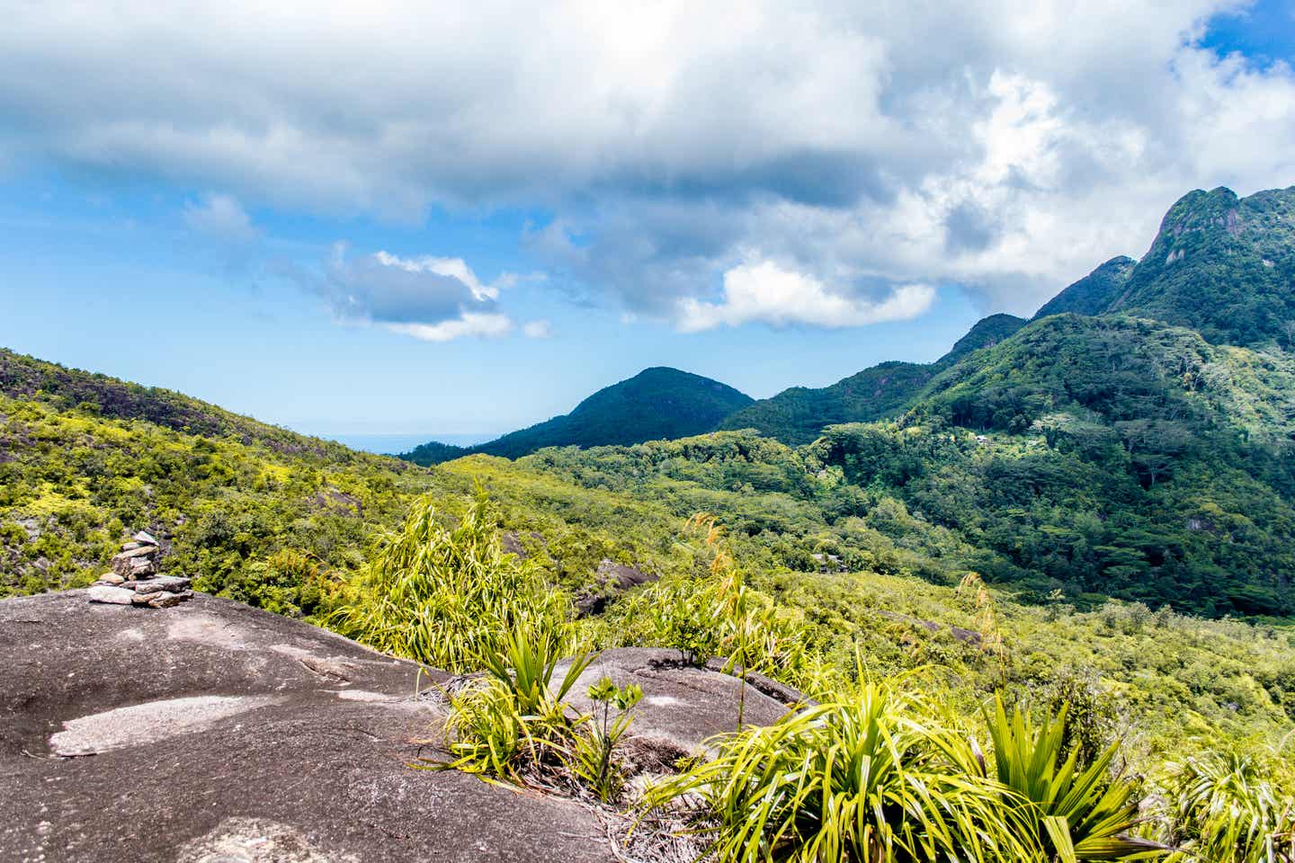 Seychellen Sehenswürdigkeiten: Wanderroute auf dem Morne Seychellois Nationalpark