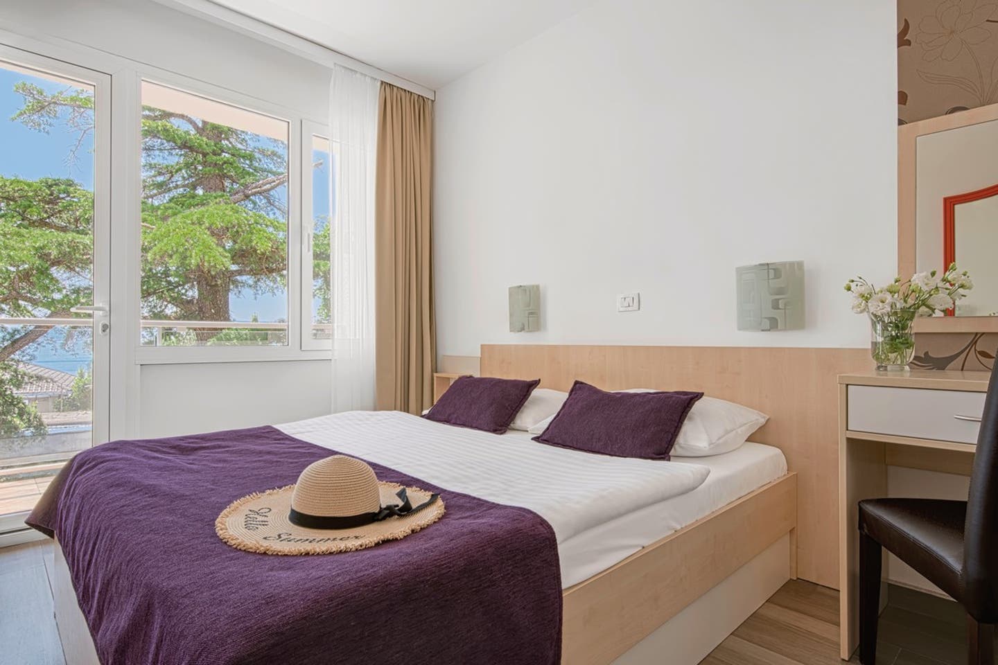 Wohnbeispiel Doppelzimmer Meerseite 