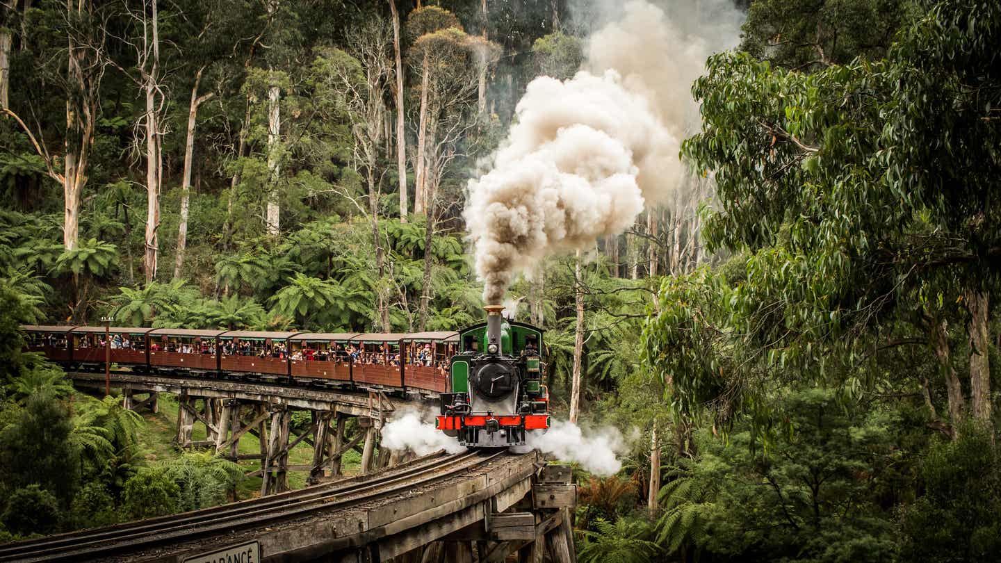 Puffing Billy in Victoria - Australien