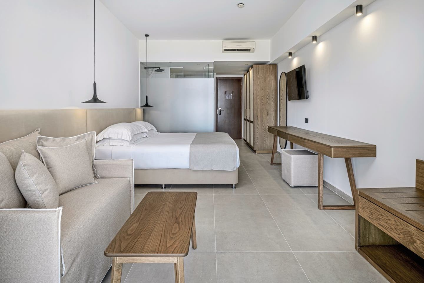 Wohnbeispiel Doppelzimmer seitl. Meerblick