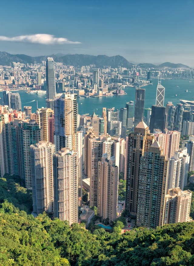 Hotel in Hongkong buchen Skyline Hongkong