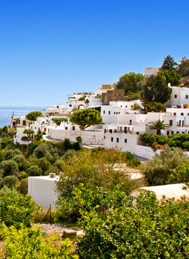 Hotel buchen Schöne Bucht auf Rhodos