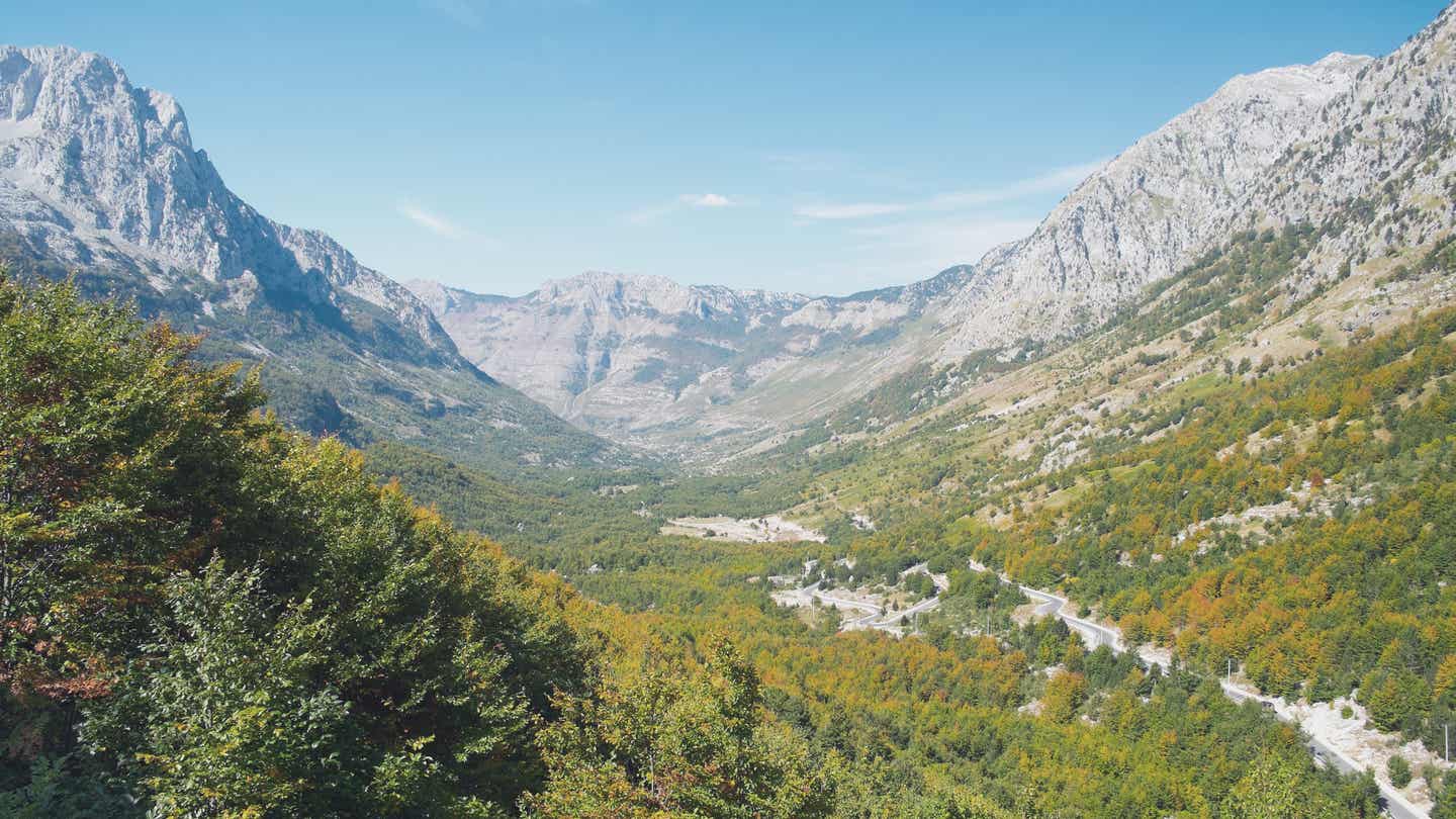 Theth-Nationalpark in Albanien