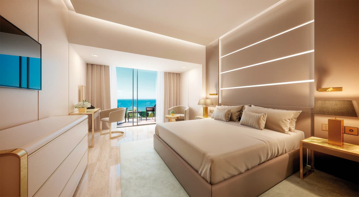 Wohnbeispiel Doppelzimmer Deluxe Meerblick