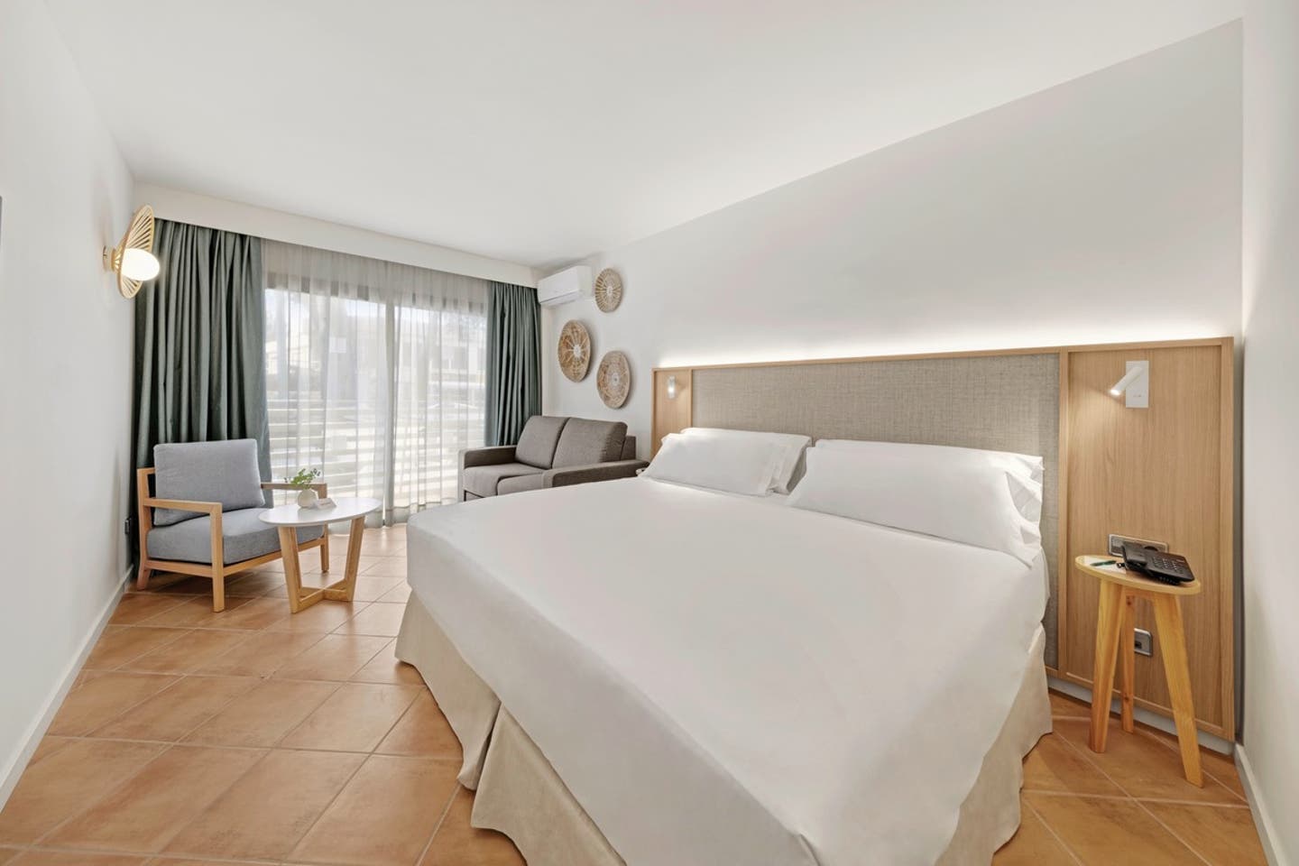 Wohnbeispiel Doppelzimmer Superior seitl. Meerblick