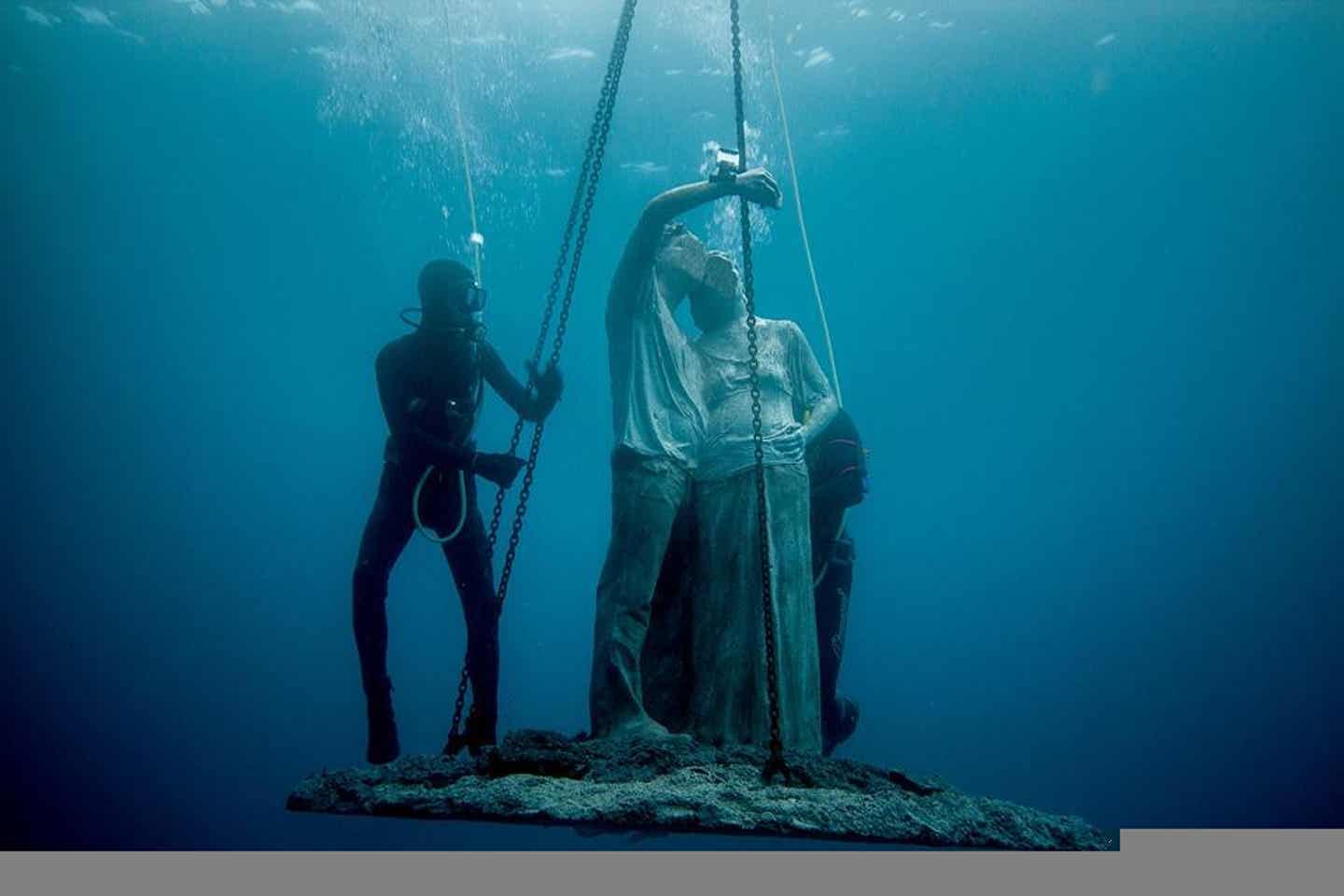 Taucher – Jason deCaires Taylor