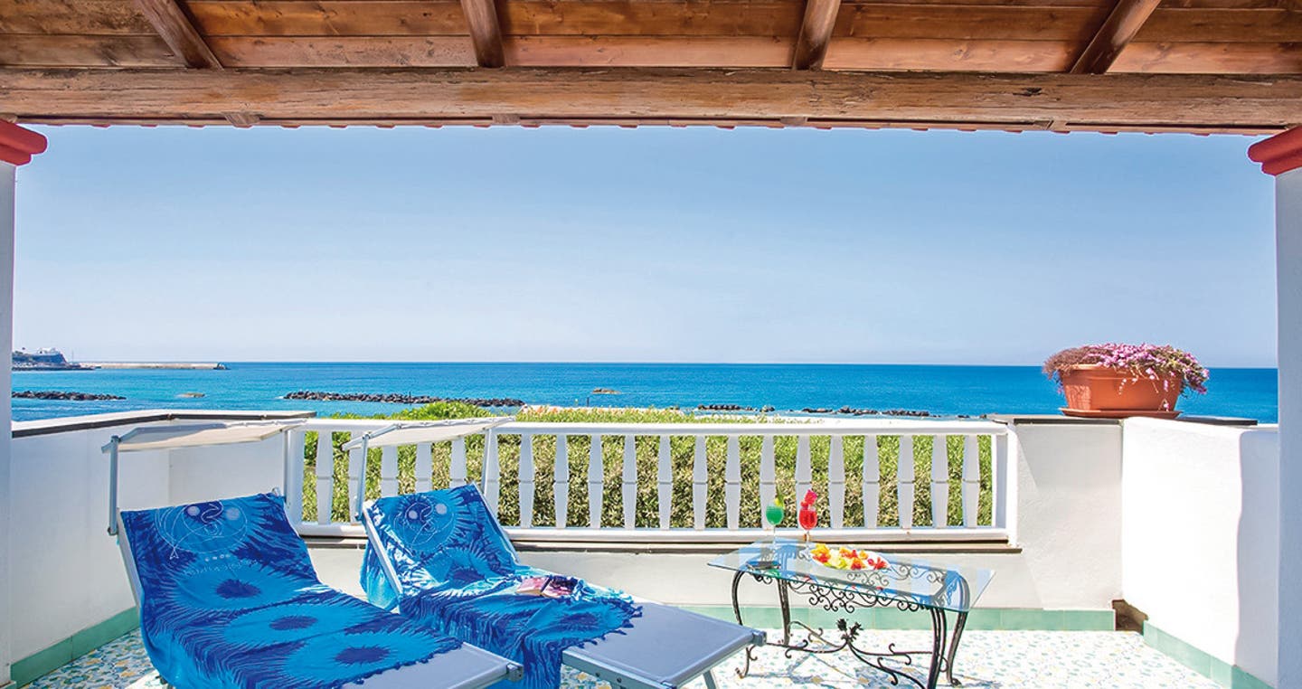 Beispiel Balkon Doppelzimmer Meerblick