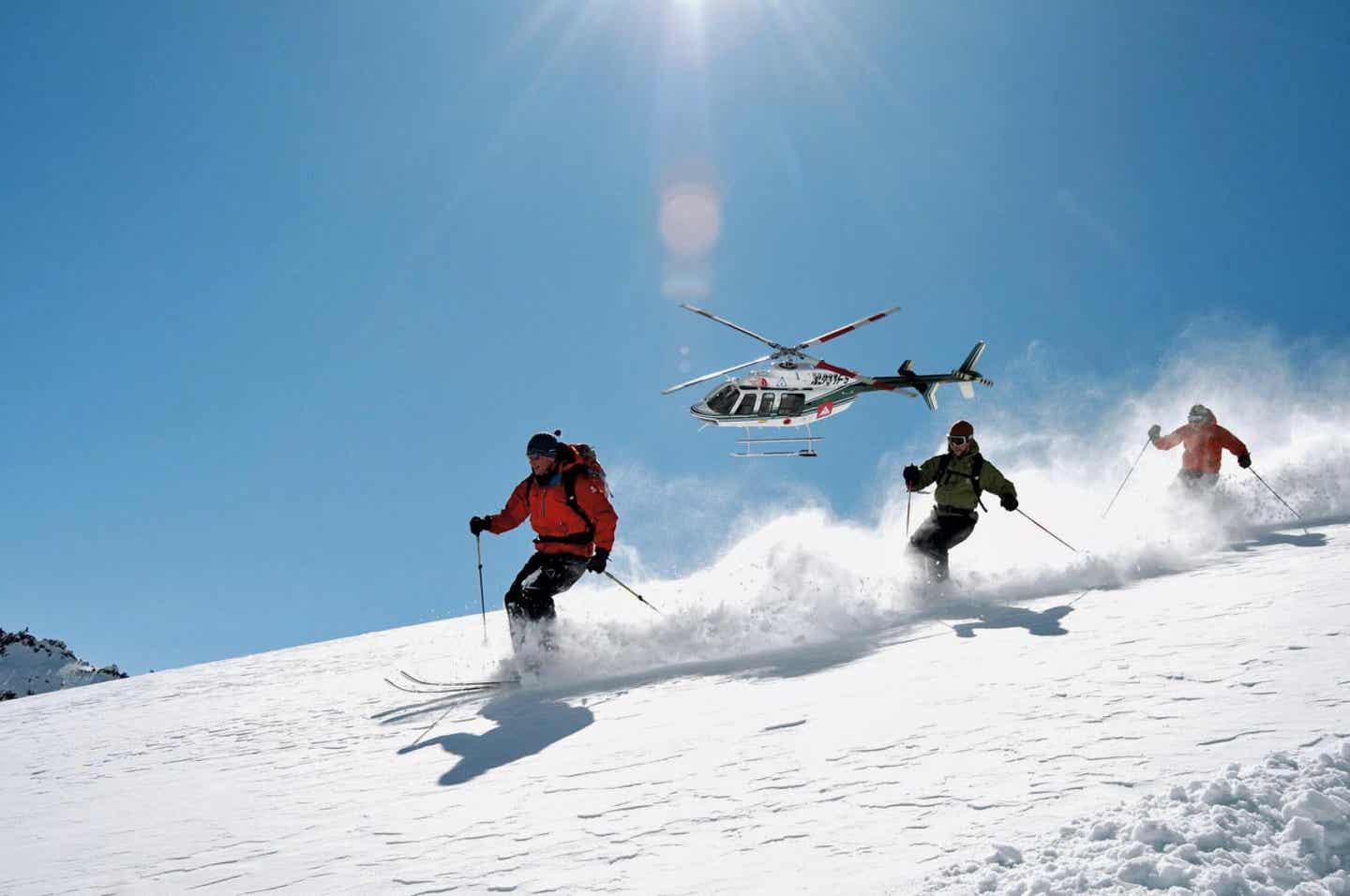 Telluride Skigebiet USA: Heliskiing und Tiefschneespaß in Telluride