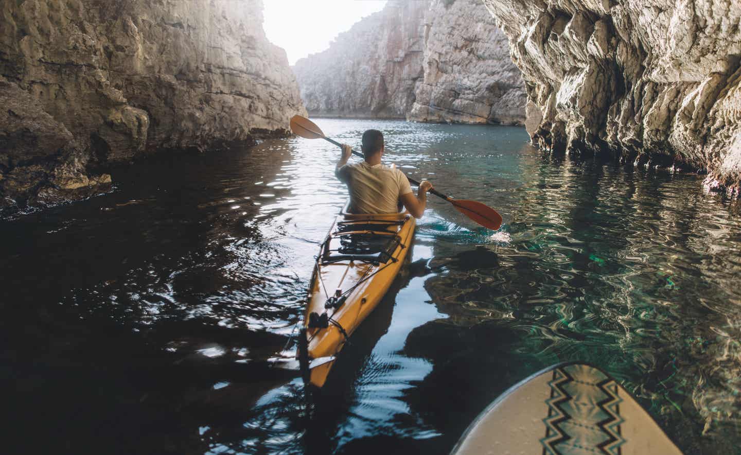 Kajak zu zweit: Montenegro-Urlaub