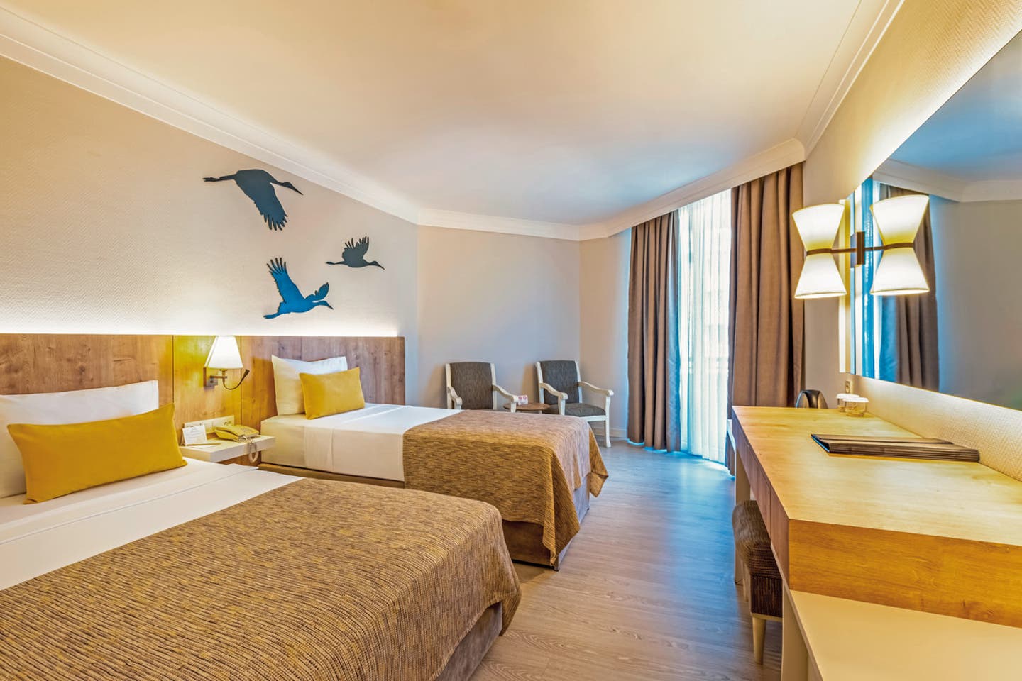 Wohnbeispiel Doppelzimmer seitl. Meerblick