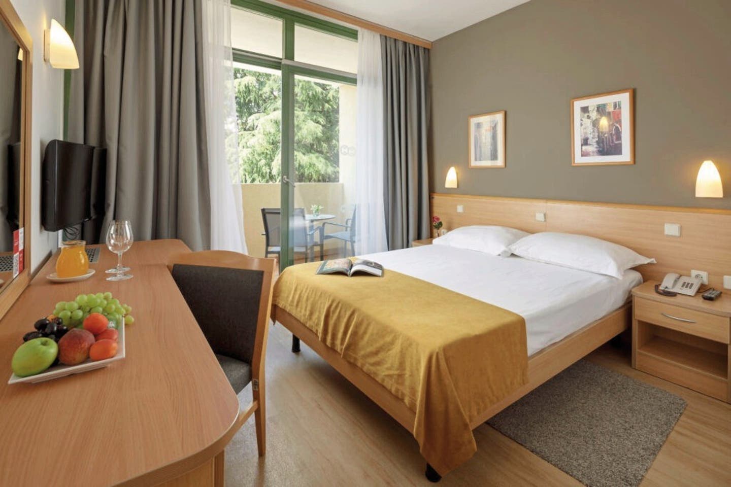 Wohnbeispiel Doppelzimmer Superior Gartenblick